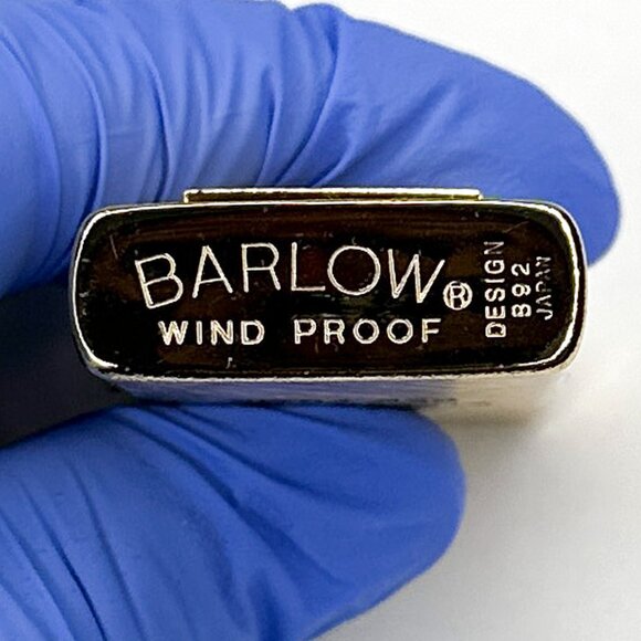 VTG Red Adair Unfired Barlow Wind Proof Lighter Stolen From Red Adair Japan - Picture 6 of 14